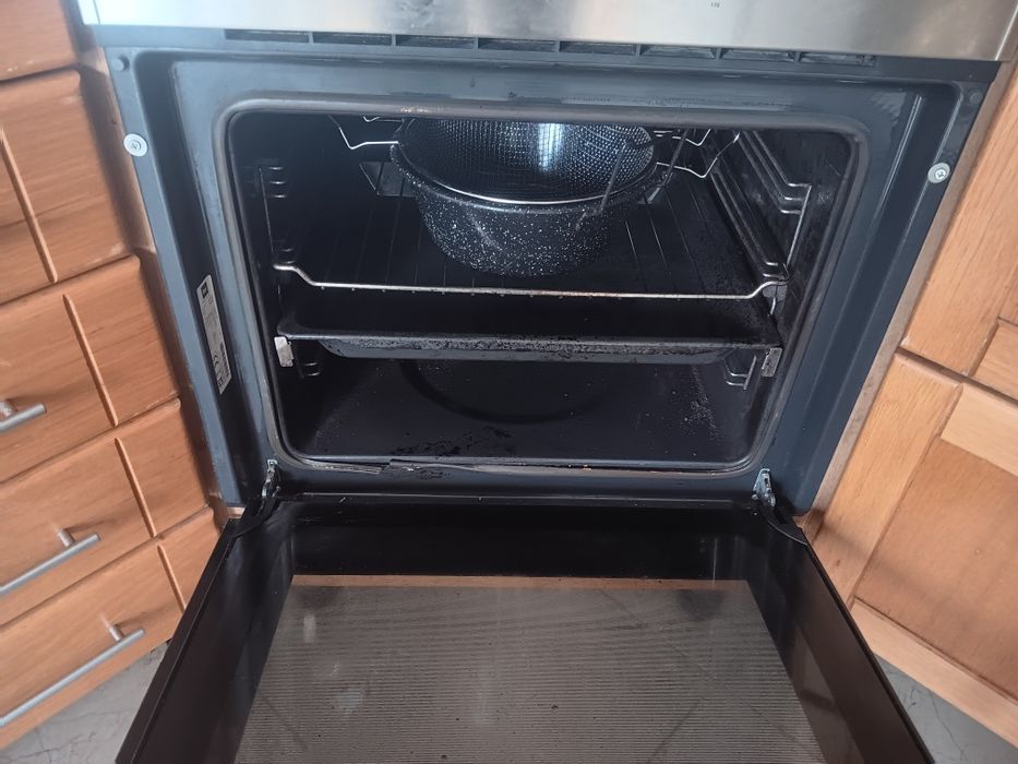 Conjunto placa vitroceramina e forno