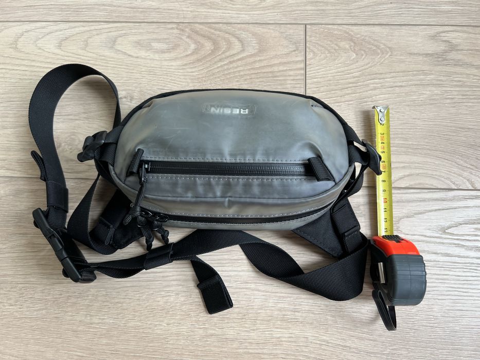 Сумка поясна бананка fanny pack hip pack Resin Graphite