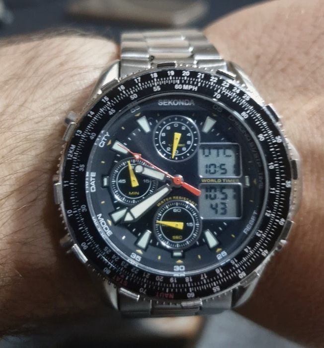 Zegarek chronograf Seconda