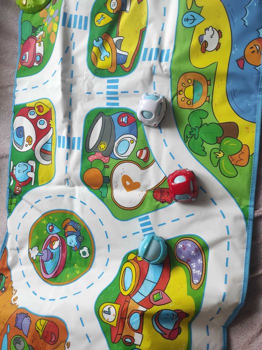 Chicco Turbo Ball, mata elektroniczna z 3 autami