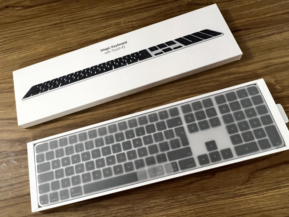 Apple Magic Keyboard USB-C Touch ID Black (2024) Idealny Stan, Paragon