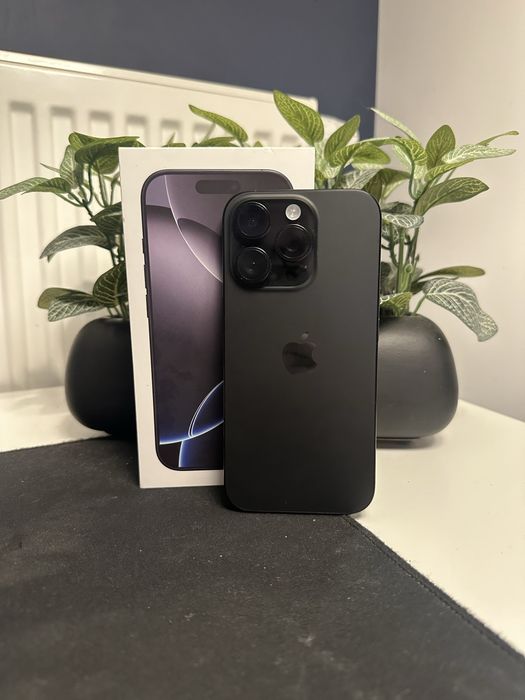 JAK NOWY iPhone 16 Pro 256GB 93% Bateria Kraków Łagiewniki-Borek