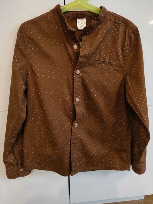 Koszulka chłopięca ze stójką 128