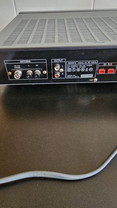 Sony sintonizador de rádio