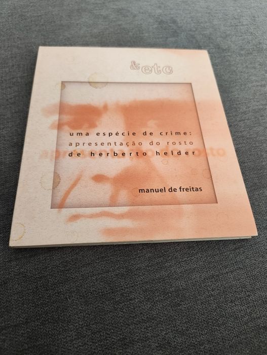 Uma espécie de crime - Manuel de Freitas