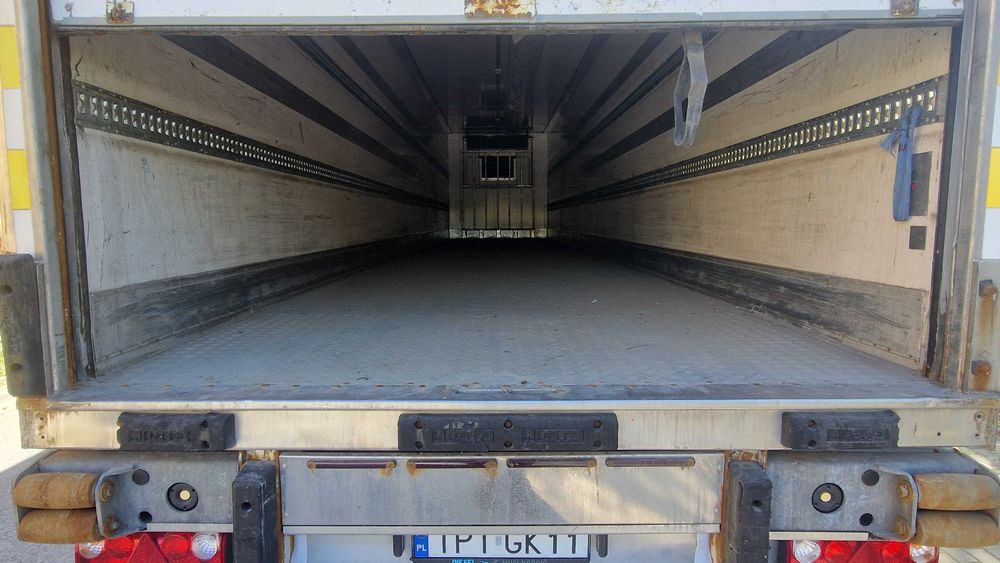 Naczepa chłodnia LeciTrailer zabudowa Frappa agregat Carrier tył roleta 2012