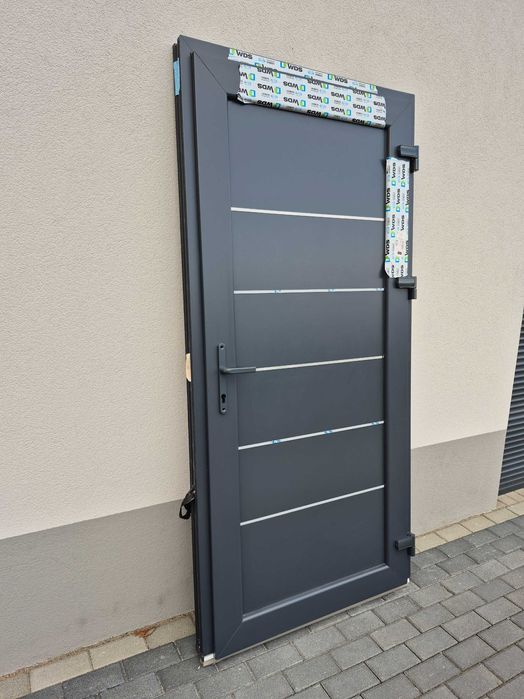 Drzwi PCV antracyt 100 / 210