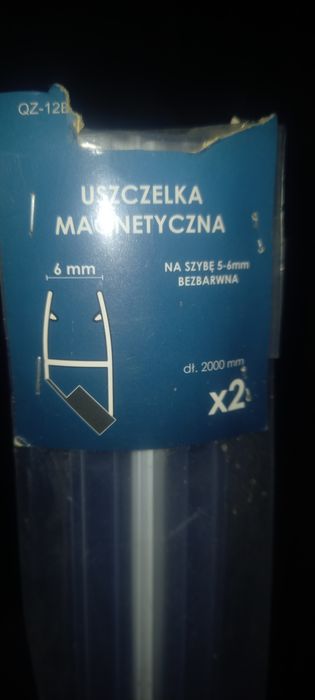Uszczelka magnetyczna 6mm prysznic