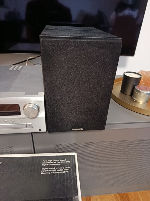 Miniwieża Panasonic SC-PMX70 – Bluetooth, CD, USB, 2 kolumny, karton