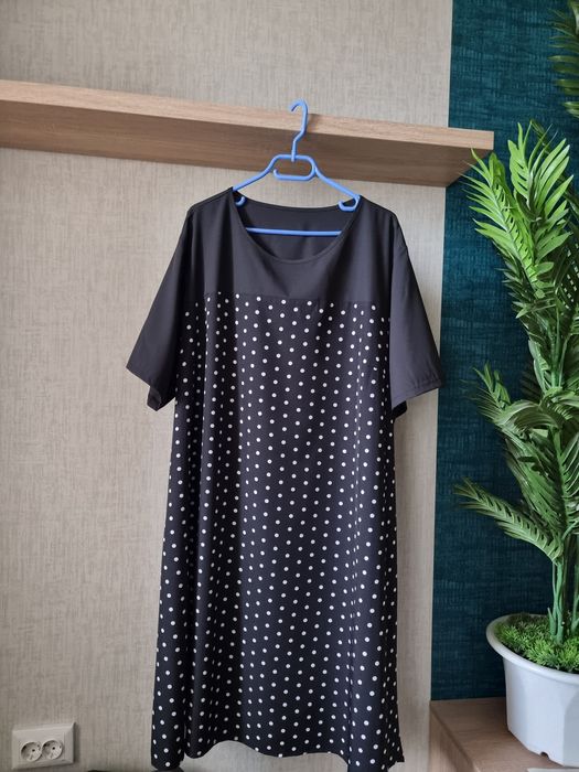 Новое элегантное летнее женское платье плюс сайз р.5XL.