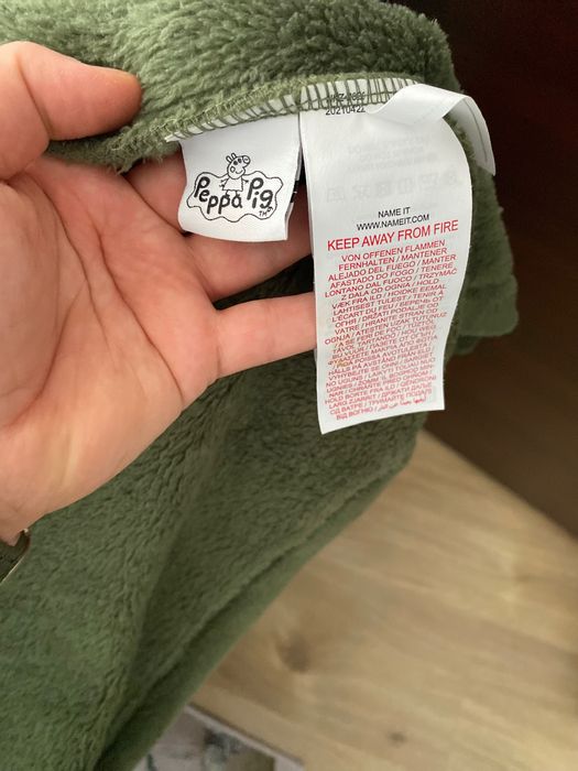 Szlafrok Peppa Pig dla dzieci rozmiar 110 od Name it