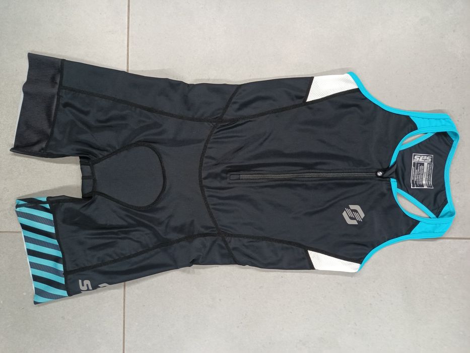 Damskie strój sportowy triathlonowy SLS3 Pro Trackhawk Sky Blue roz. S 163-170cm super stan