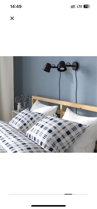 Rama łóżka Ikea Tarva 140x200