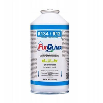 Czynnik gaz klimatyzacji R134 R12 170gr FixClima