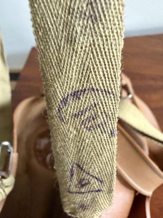 Lote de duas máscaras de gás do exército francês de 1964