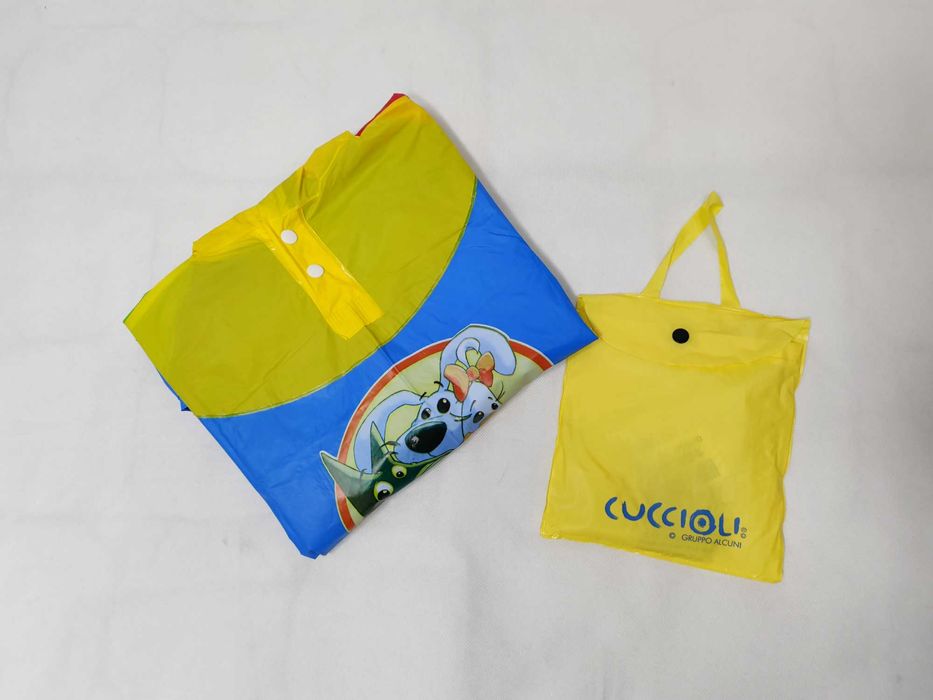 PAKIET 10 x Peleryna dziecięca ponczo przeciwdeszczowe KDZ007 CUCCIOLI