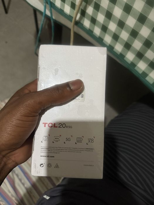 Tcl 20 r5g novo na caixa