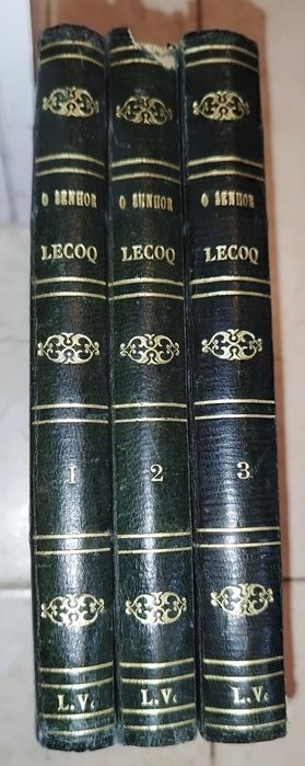 GABORIAU. (Emilio) O SENHOR LECOQ, 1877
(Aventurasd’um preso e d’um ag