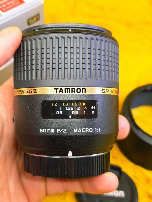 !ЯК НОВИЙ! Макрооб'єктив Tamron 60mm f2 Di II Macro 1:1 для Nikon F DX