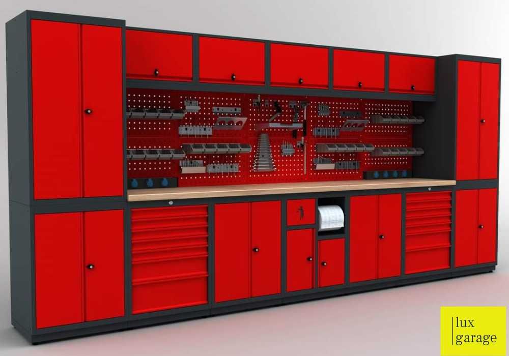 Мебель для гаража. Оформление и Дизайн гаража, частной мастерской