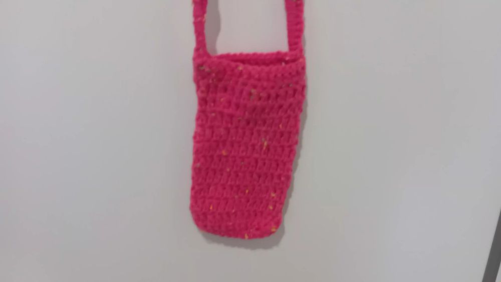 Porta telemóvel de croché (handmade)