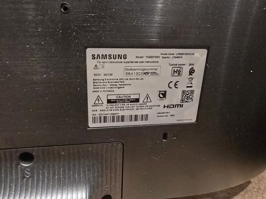 Monitor z funkcją telewizora samsung