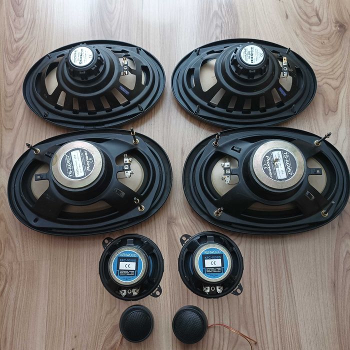 Głośniki samochodowe Pioneer Alpine Kenwood