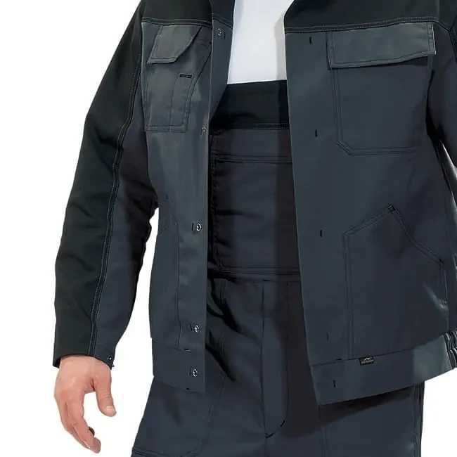 Bluza robocza do pasa WORK - kolor grafitowy