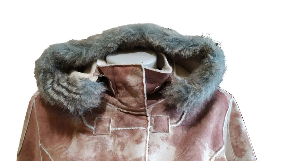 Дублёнка женская укороченная