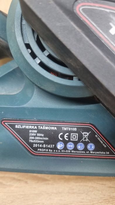 Szlifierka taśmowa Tryton 810 W