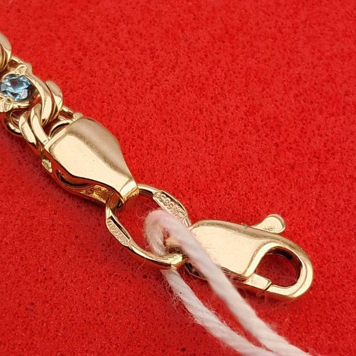 Срочно! Золотой браслет 6,16 гр  19 см Золотий браслет Золото 585