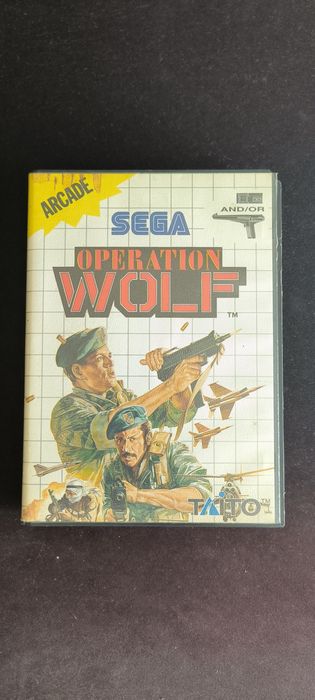 Operation Wolf (Sega Master System) - Edição Completa