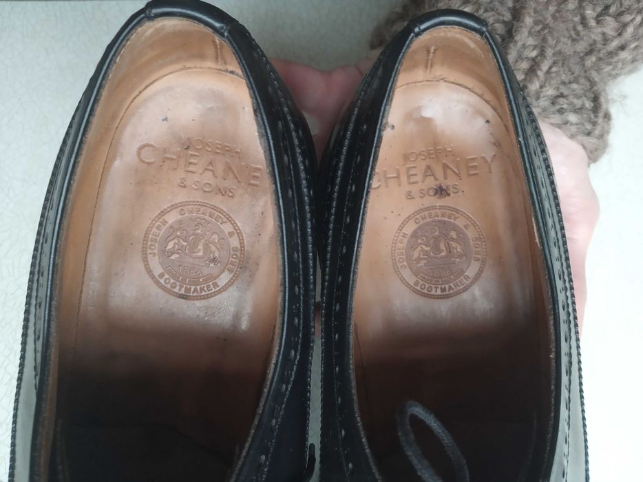 Туфли-дерби, броги Cheaney Romney, размер 10
