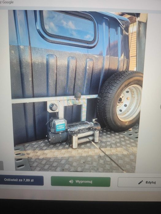 Laweta Pomoc Drogowa zamiana na osobowy      24500 zł