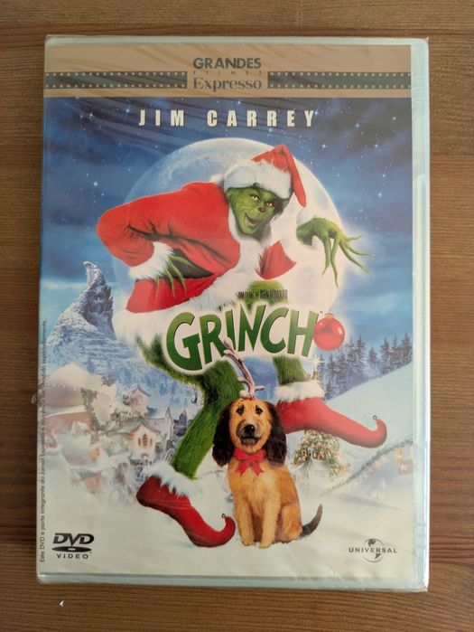 DVD NOVO e SELADO " Grinch " 2000