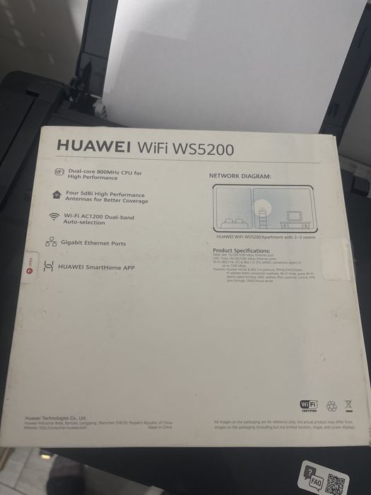 Router Wifi Huawei WS5200 Ac1200 Gigabit Router