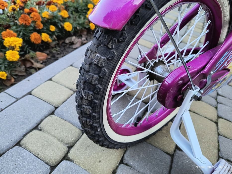 Детский велосипед для девочки