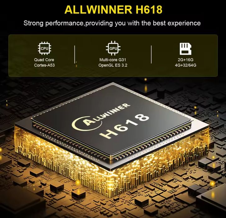 Transpeed Android 12 Tv box 64gb/4gb