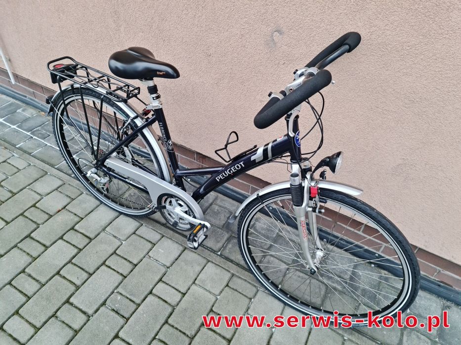 Rower damski damka PEUGEOT koła 28 SHIMANO aluminium rabat WYSYŁKA