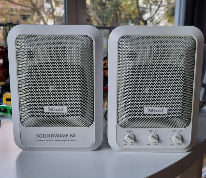 Retro głośniki komputerowe Trust SoundWave 80