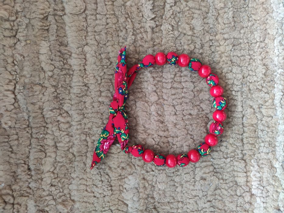 Ręcznie robione korale góralskie