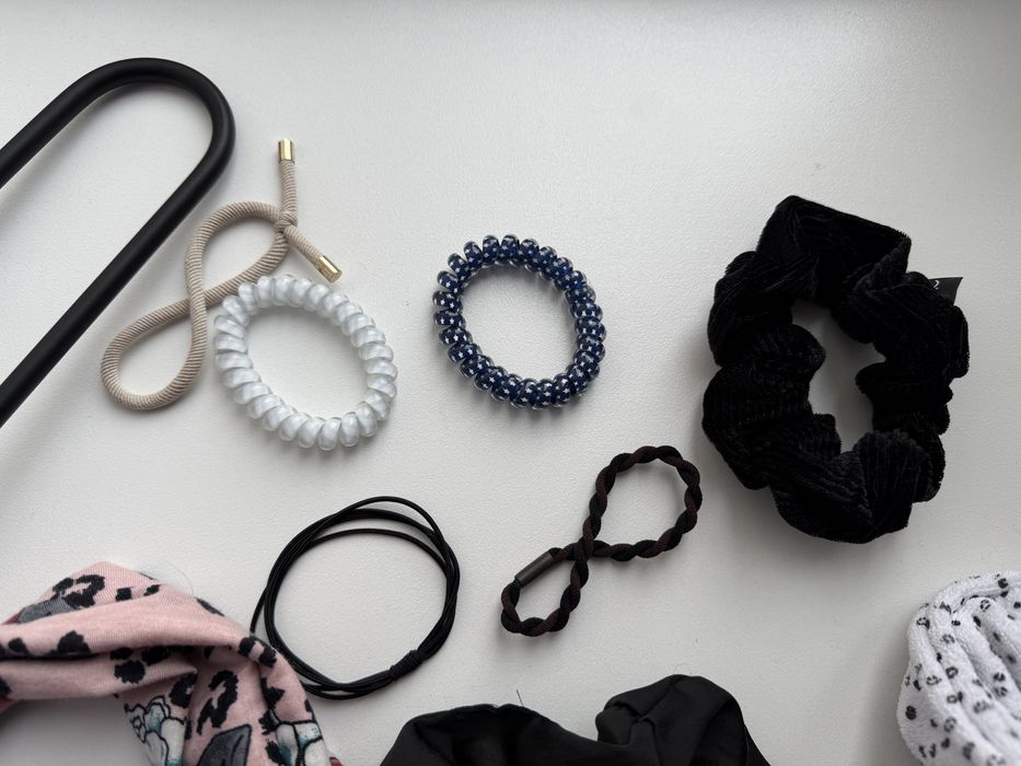 Заколки гумки резинки