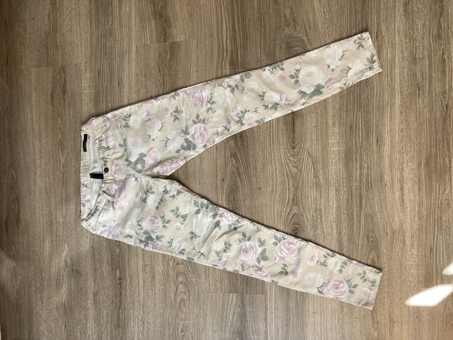 Legginsy Benetton bawełniane rozmiar 38  stan bdb