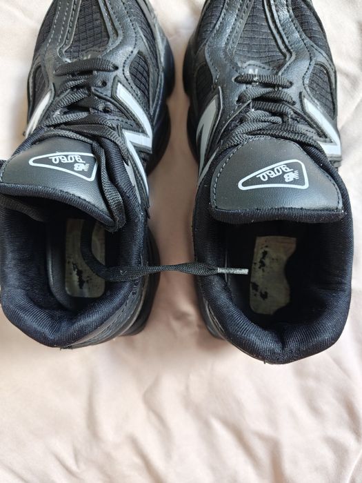 NB jak New balance 9060  czarne buty sportowe sneakersy adidasy 34