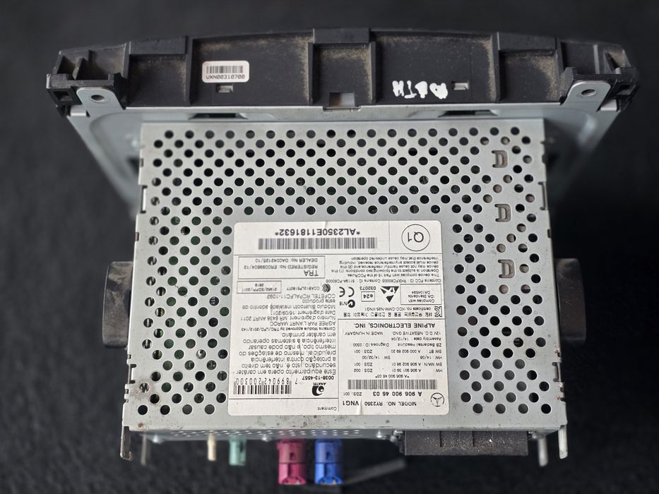 Ecrã Ecran GPS SD Radio Unidade Mercedes w906 Sprinter 2006-  EPC OEM