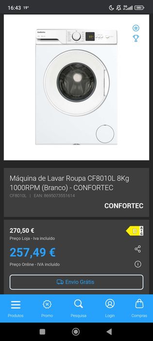 Washing Machine64750927708417124