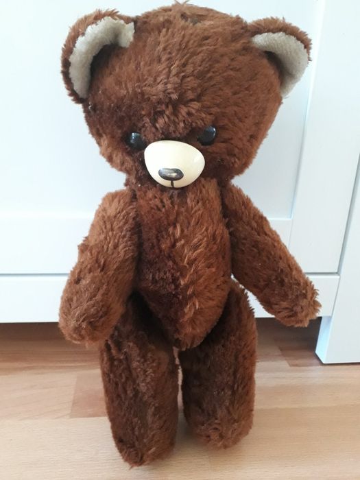 Stare Misie trociniaki lata 70 te (ruchome łapki i nóżki)  36cm