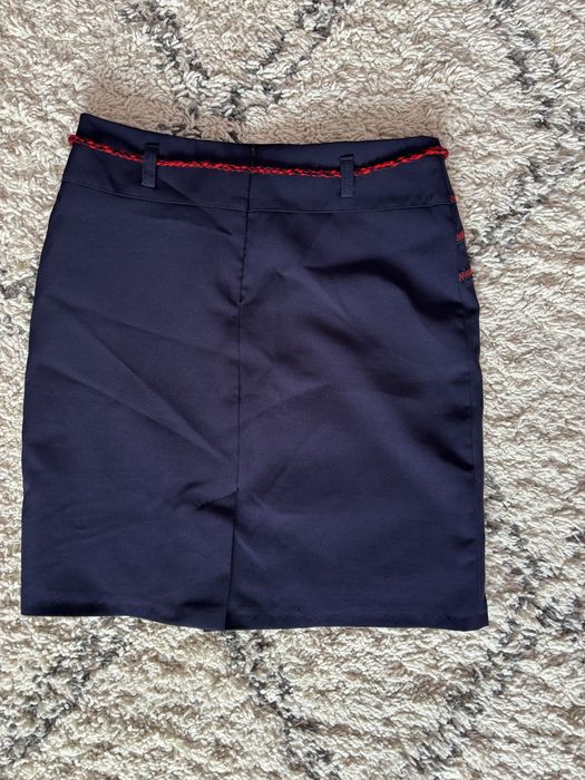 Вишита спідниця з поясом