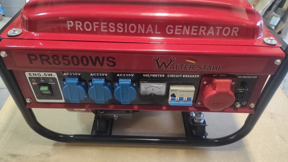 Бензиновий генератор  WalterStahl pr8500ws