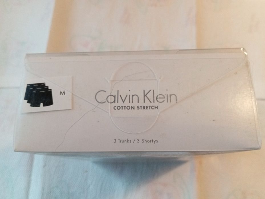 Calvin Klein Bokserki męskie 3 pary rozmiar M 100% Orginał